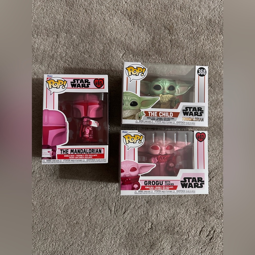 NWT Funko Pop Star Wars valentines